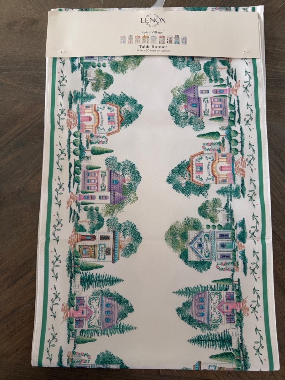 Lenox Spice Village Table Runner